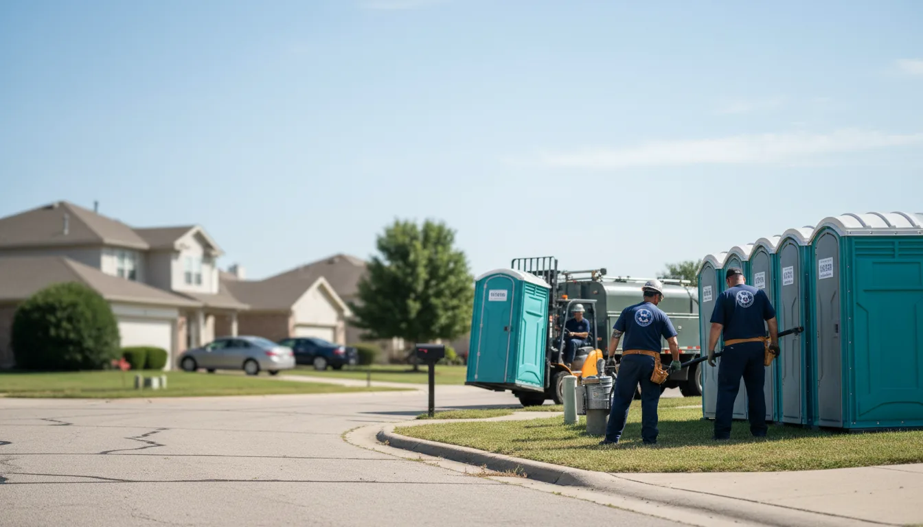 Porta Potty Rental in Minden, TX near me
